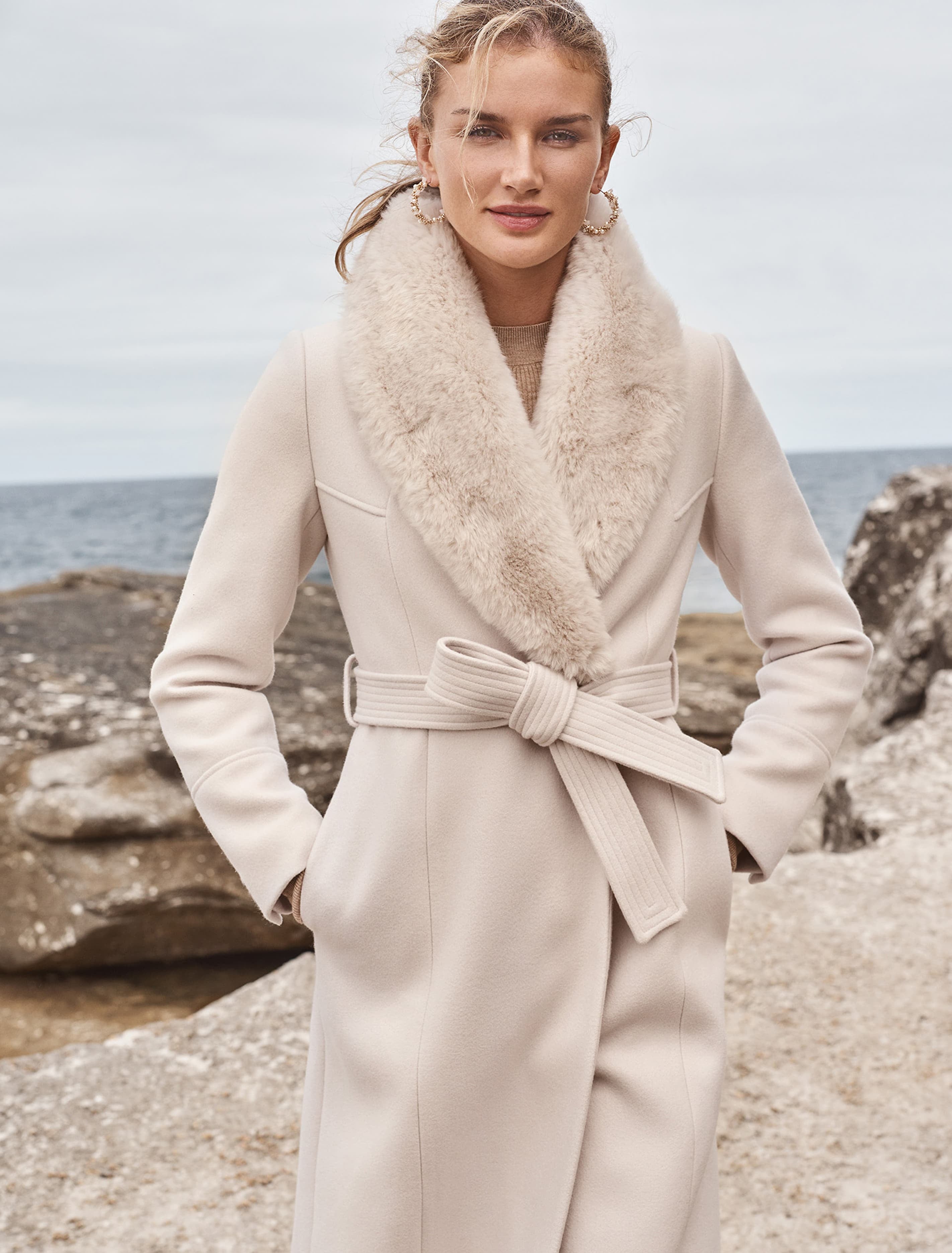 forever new eve maxi coat