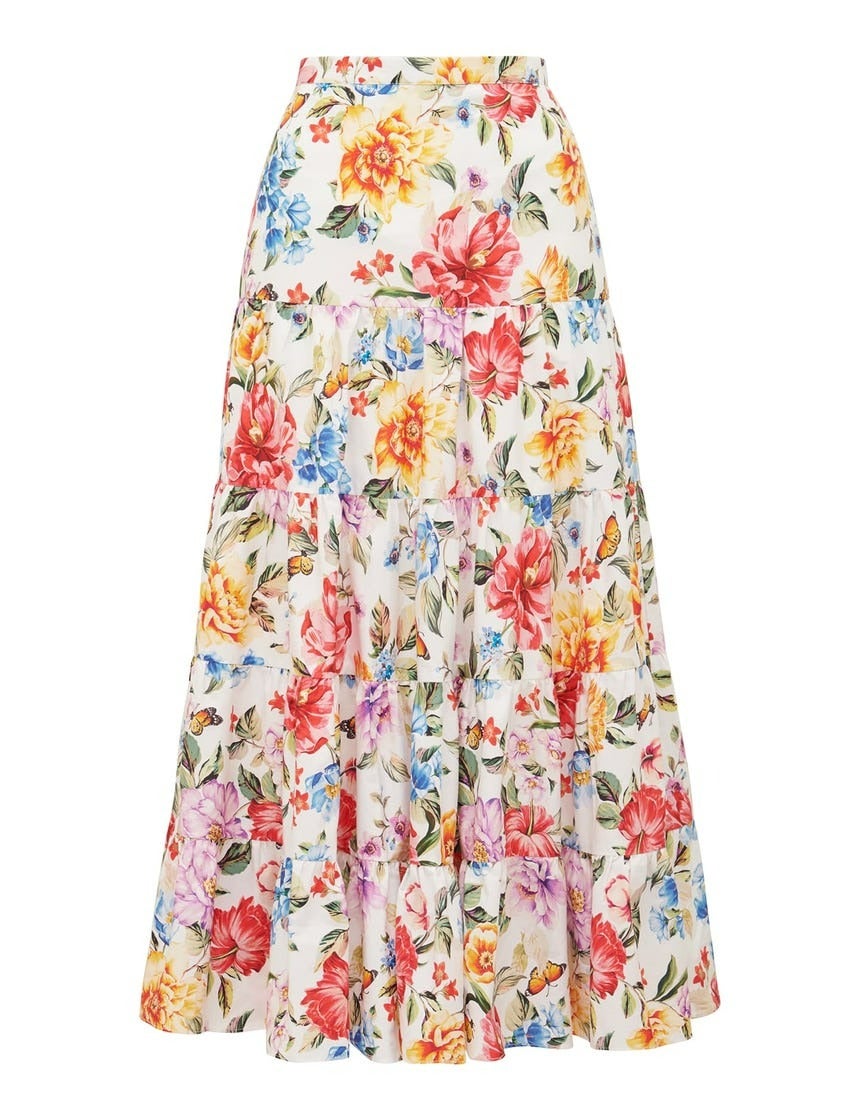 Tilly Tiered Maxi Skirt