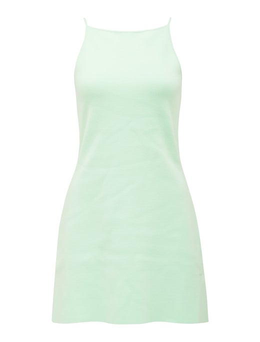Elena A-line Mini Knit Dress
