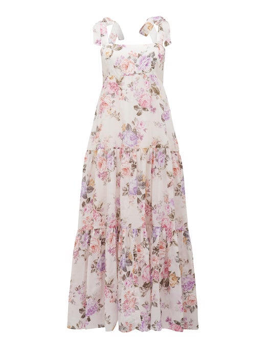 Milly Tiered Midi Dress